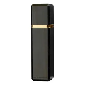 Crystal Column - Black Crystal & Gold